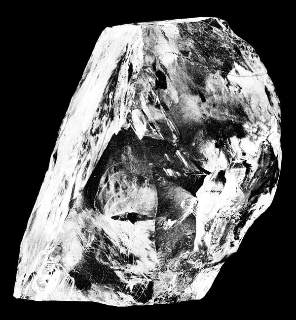 Diamond Guide * Famous Natural Diamonds Cullinan Diamond in the Rough 