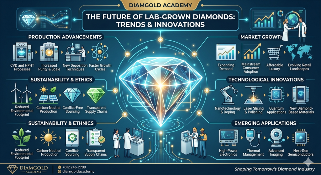 The Future of Lab-Grown Diamonds: Trends and Innovations